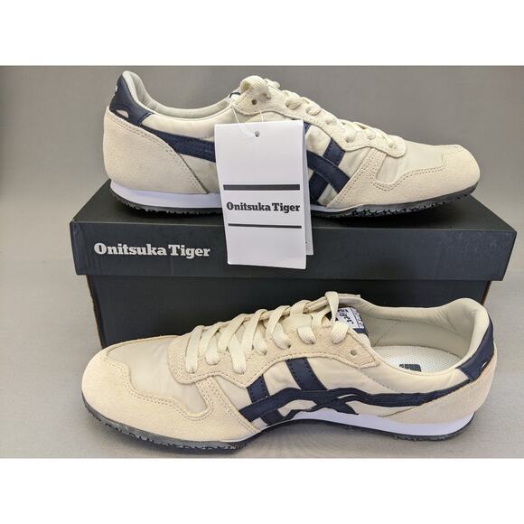 Onitsuka Tiger SERRANO 1183B400 200 Birch/Peacoat, Size US 7.5 - Picture 6 of 12